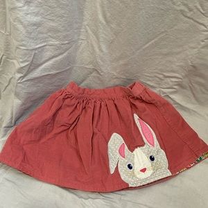 Mini Boden Pink Bunny Skirt